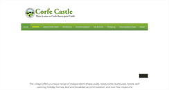 Desktop Screenshot of corfe-castle.co.uk